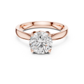 Josephina Round Brilliant Lab Grown Diamond Classic Solitaire Engagement Ring