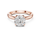 Josephina Round Brilliant Lab Grown Diamond Classic Solitaire Engagement Ring