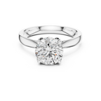 Josephina Round Brilliant Lab Grown Diamond Classic Solitaire Engagement Ring