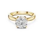 Josephina Round Brilliant Lab Grown Diamond Classic Solitaire Engagement Ring