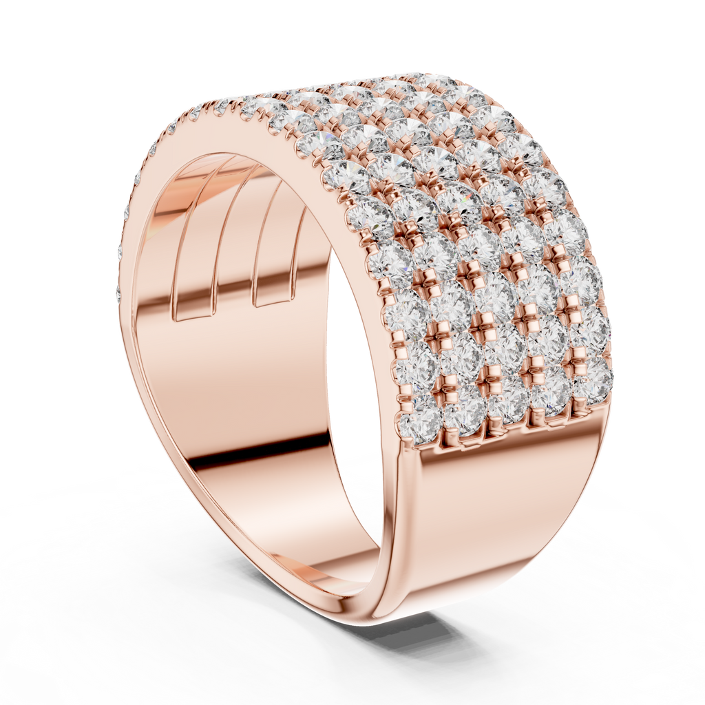 Seraphina Radiance Multi-Row Lab Grown Diamond Bangle