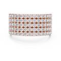 Seraphina Radiance Multi-Row Lab Grown Diamond Bangle