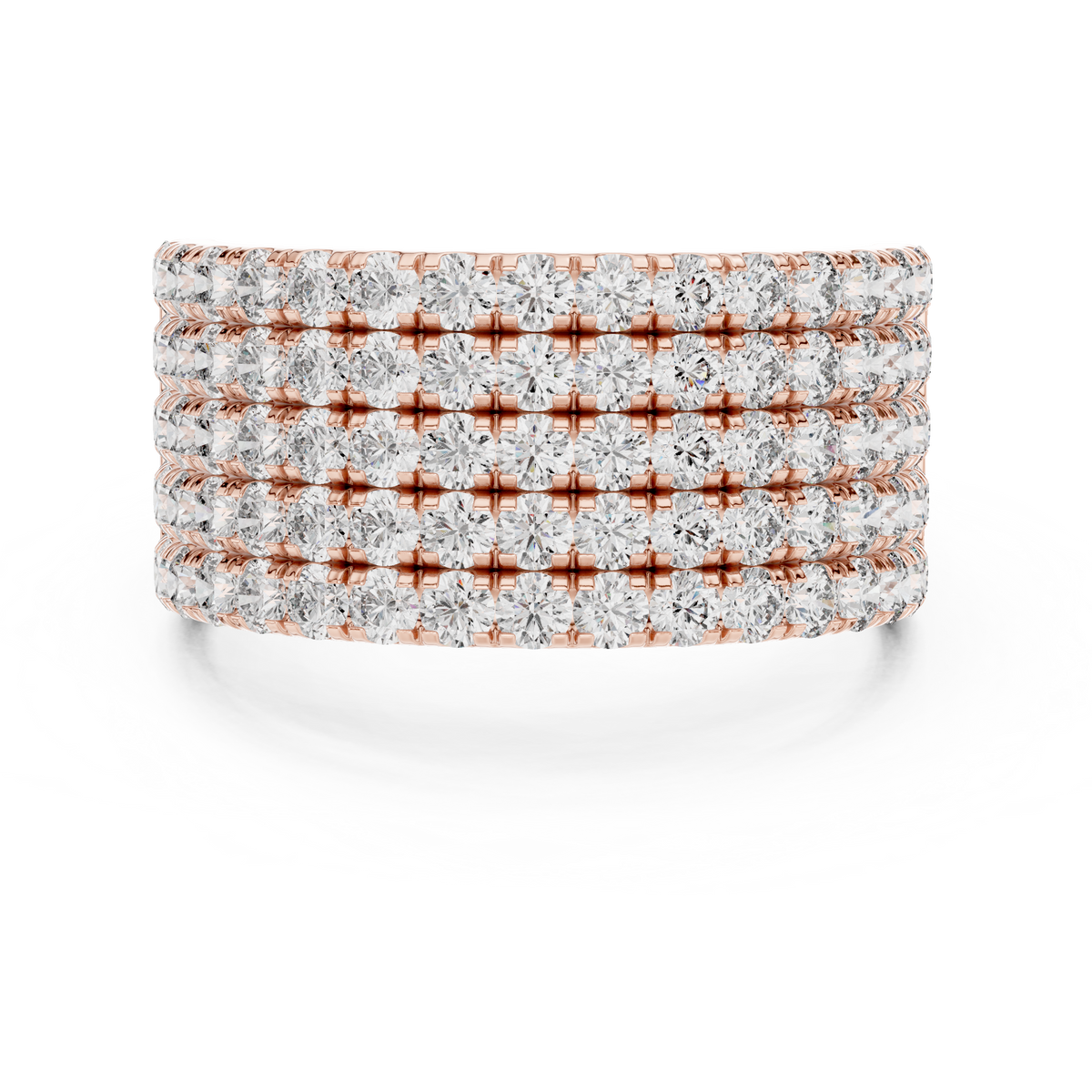 Seraphina Radiance Multi-Row Lab Grown Diamond Bangle