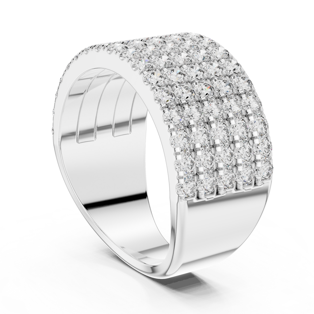 Seraphina Radiance Multi-Row Lab Grown Diamond Bangle