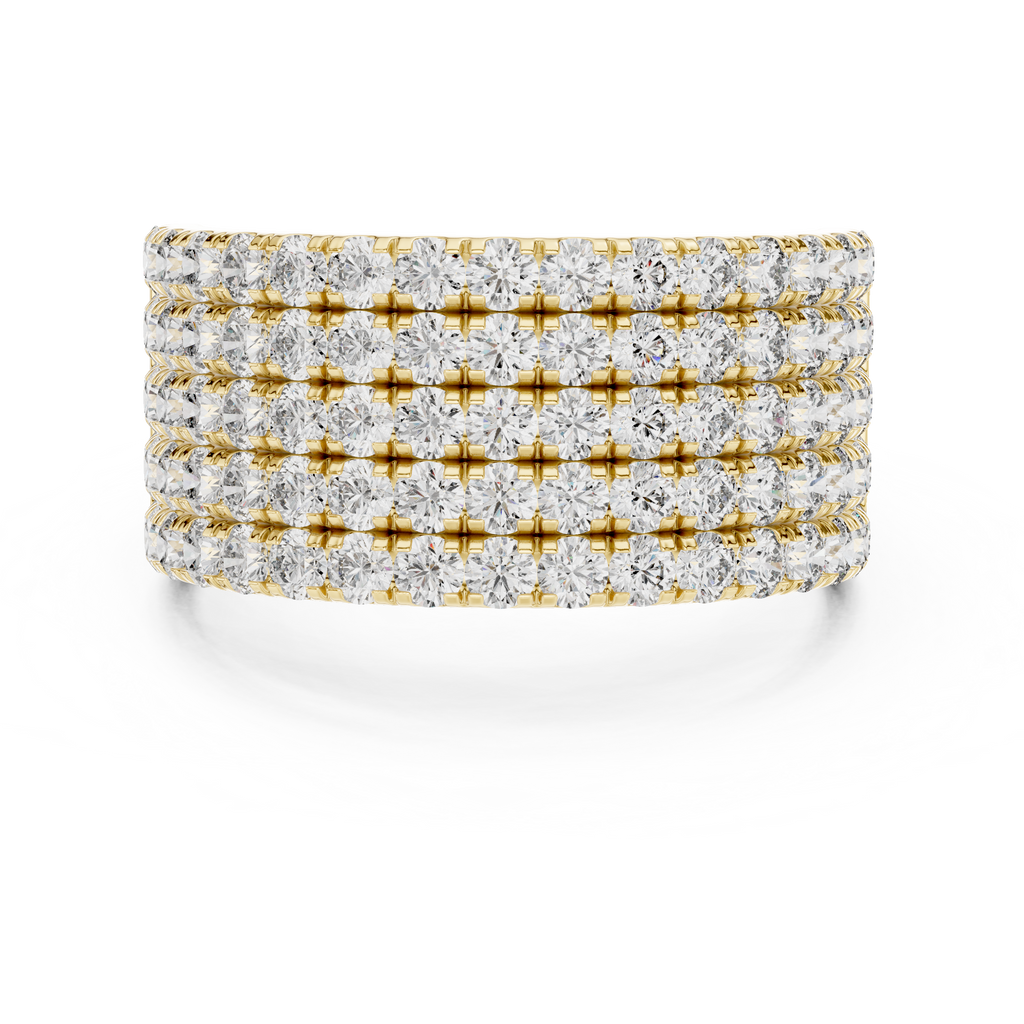 Seraphina Radiance Multi-Row Lab Grown Diamond Bangle