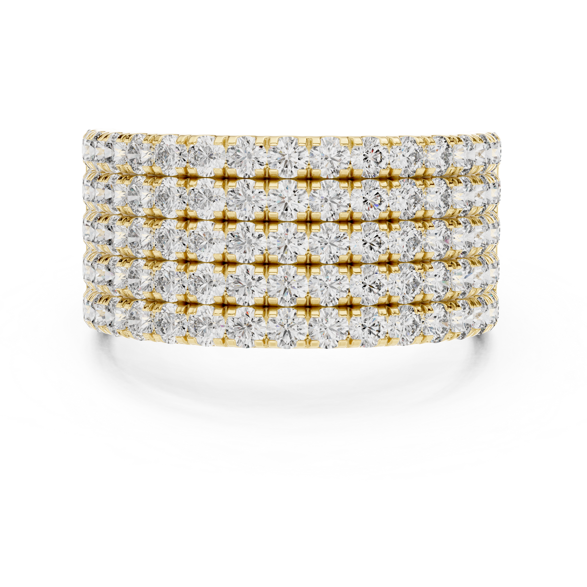Seraphina Radiance Multi-Row Lab Grown Diamond Bangle