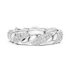 Coralisse Twisted Pavé Lab Grown Diamond Band Ring