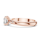 Elaraine Cushion-Cut Lab Grown Diamond Solitaire Ring