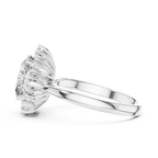 Seraphielle Oval Halo Lab Grown Diamond Engagement Ring