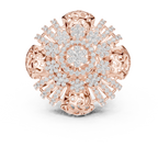 Floravelle Radiant Floral Lab Grown Diamond Statement Ring.