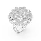 Floravelle Radiant Floral Lab Grown Diamond Statement Ring.