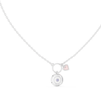 Rosalie Compass Heart Lab Grown Diamond Pendant Necklace