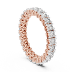 Orbelle Full Eternity Prong Set Lab Grown Diamond Ring