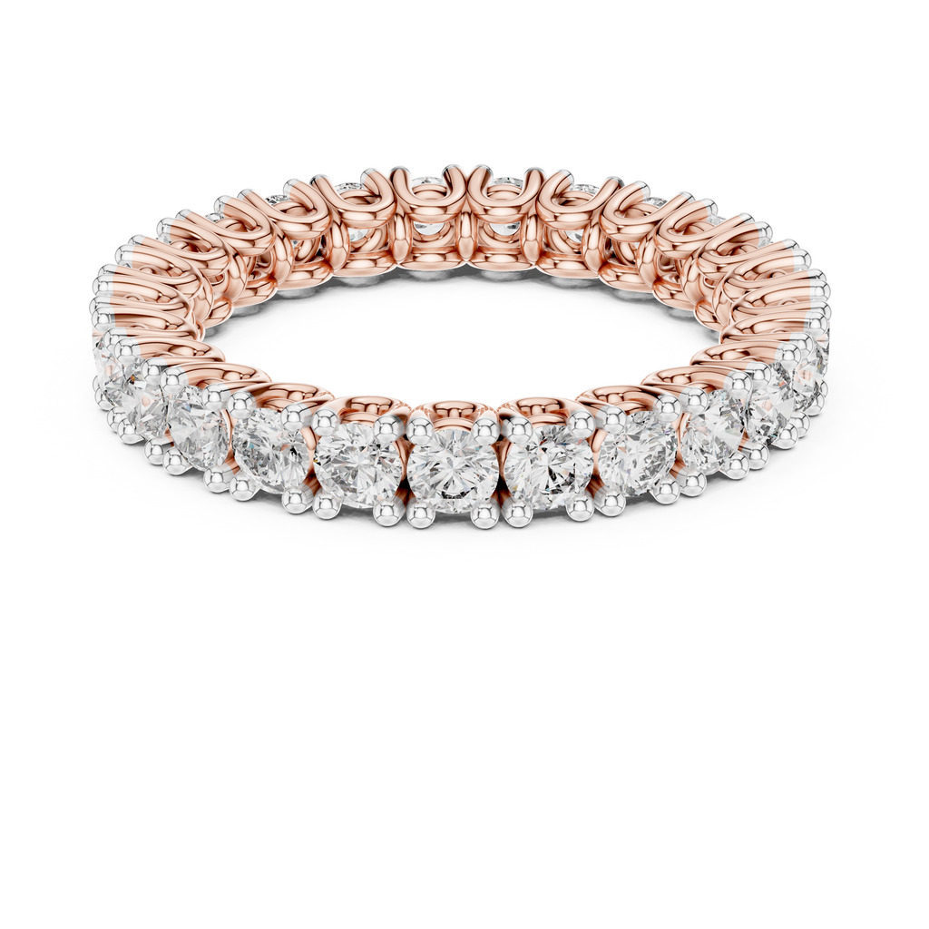 Orbelle Full Eternity Prong Set Lab Grown Diamond Ring