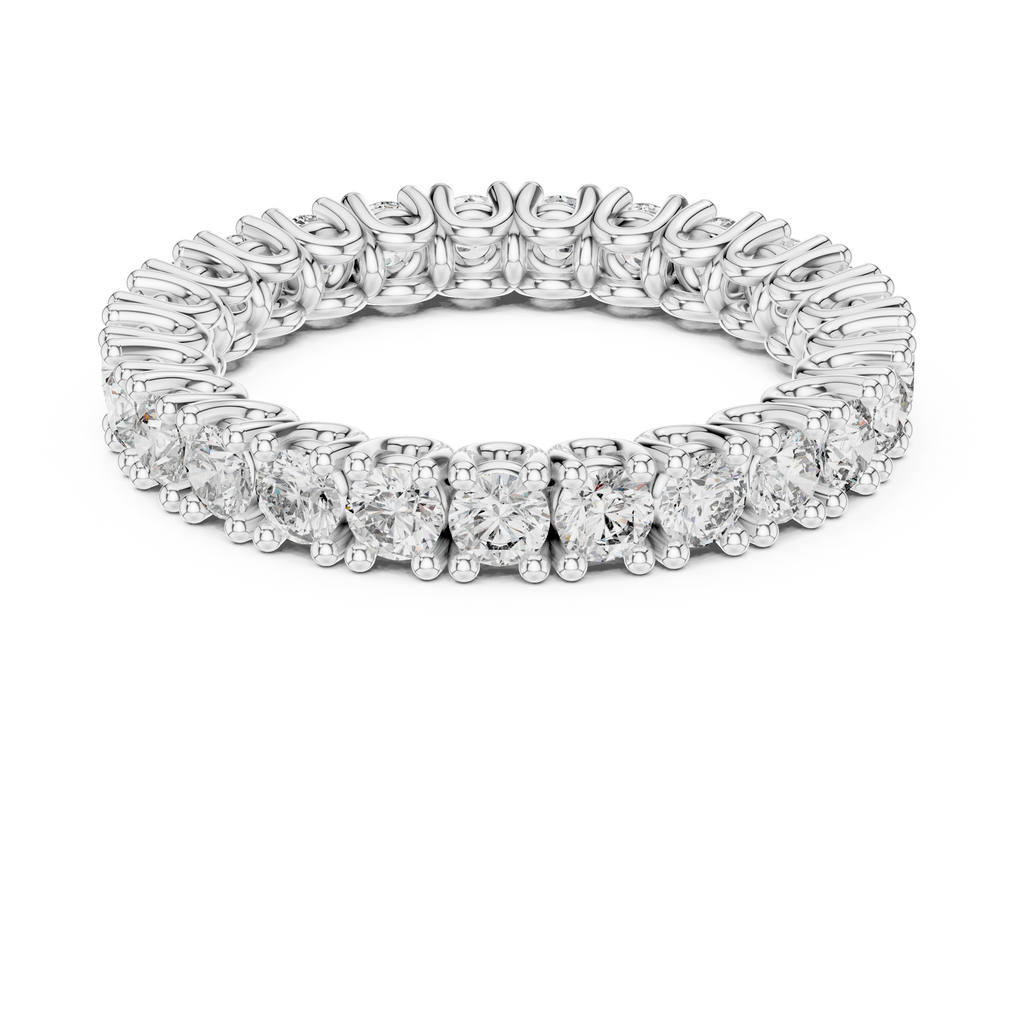 Orbelle Full Eternity Prong Set Lab Grown Diamond Ring