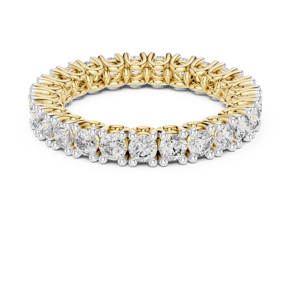 Orbelle Full Eternity Prong Set Lab Grown Diamond Ring