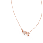 Amora LOVE Statement Lab Grown Diamond Pendant Necklace