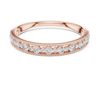 Milagrelle Milgrain Graduated Lab Grown Diamond Band Ring