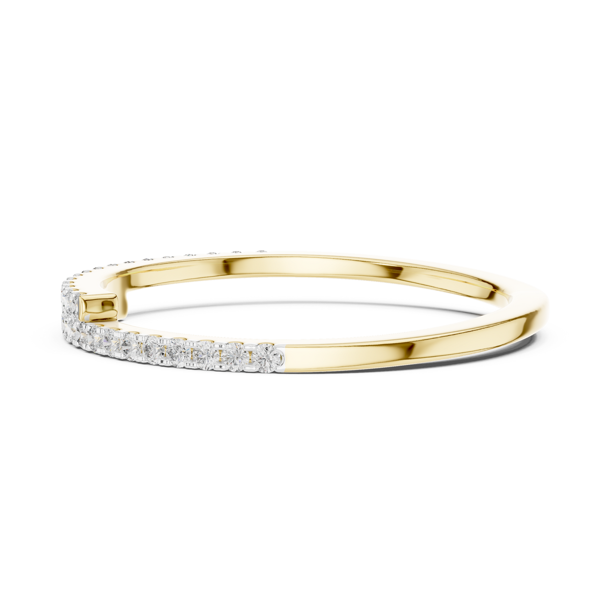 Duetelle Bypass Pavé Lab Grown Diamond Ring