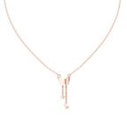 Aurelia Butterfly Cascade Lab Grown Diamond Pendant Necklace