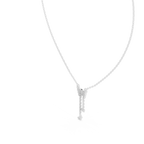 Aurelia Butterfly Cascade Lab Grown Diamond Pendant Necklace