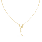 Aurelia Butterfly Cascade Lab Grown Diamond Pendant Necklace