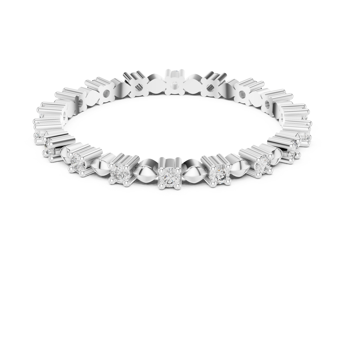 Eterlyn Eternity Stackable Lab Grown Diamond Ring