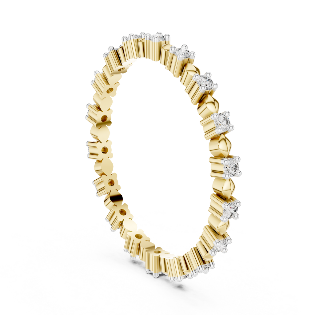 Eterlyn Eternity Stackable Lab Grown Diamond Ring