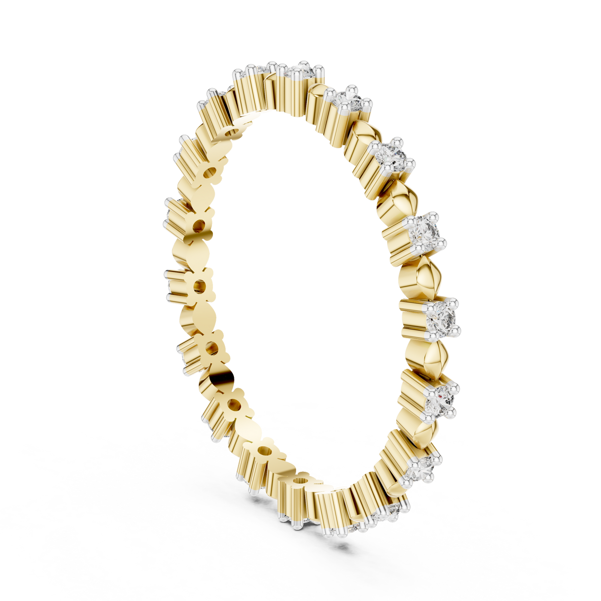 Eterlyn Eternity Stackable Lab Grown Diamond Ring