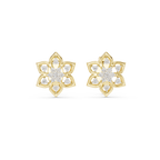 Mandelle Open Petal Star Flower Cluster Lab Grown Diamond Earrings