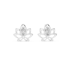 Padmelle Open Lotus Marquise Solitaire Lab Grown Diamond Earrings