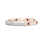 Aperelle Open Cuff Pavé Lab Grown Diamond Ring