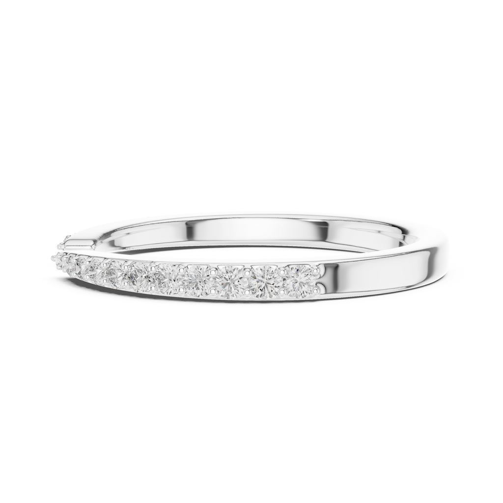 Aperelle Open Cuff Pavé Lab Grown Diamond Ring