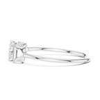 Fiocca Bow Lab Grown Diamond Cluster Ring