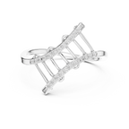 Ascenza Ladder Pavé Lab Grown Diamond Bypass Ring