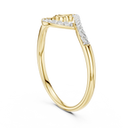 Cordelia Looped Heart Lab Grown Diamond Ring