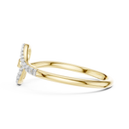 Cordelia Looped Heart Lab Grown Diamond Ring