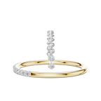 Lumera Slim Pavé Lab Grown Diamond Half Eternity Band