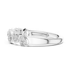 Cuorelle Seven Hearts Lab Grown Diamond Stackable Band