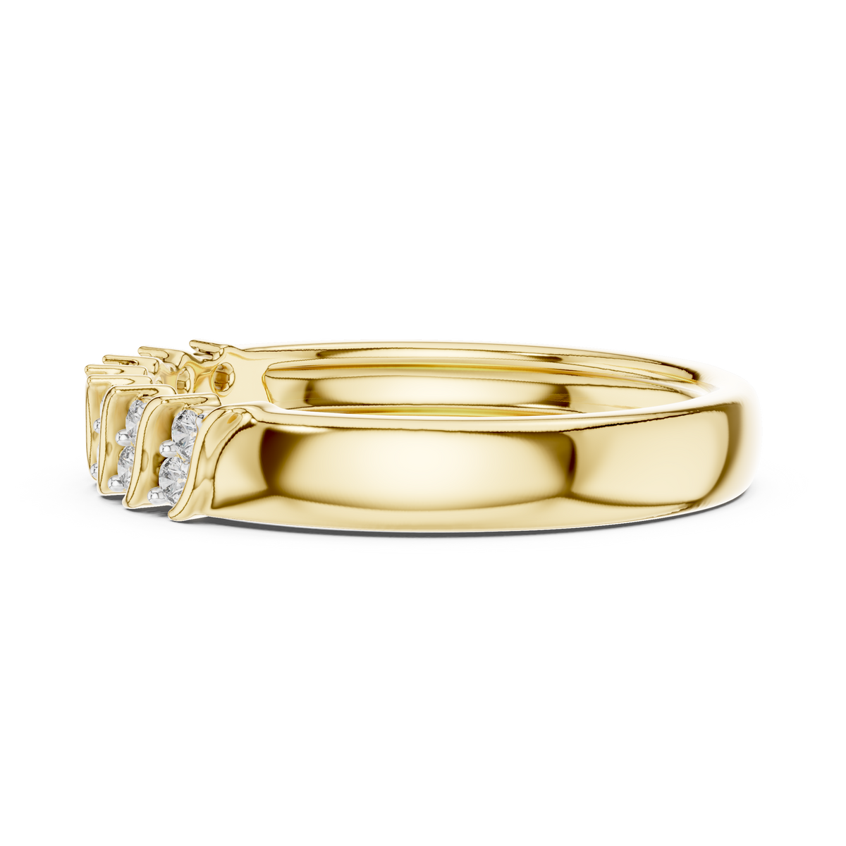 Ondara S-Wave Lab Grown Diamond Half Eternity Band