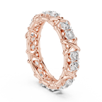 Seraphine X-Crossover Lab Grown Diamond Eternity Band