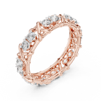 Seraphine X-Crossover Lab Grown Diamond Eternity Band