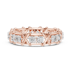 Seraphine X-Crossover Lab Grown Diamond Eternity Band