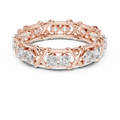 Seraphine X-Crossover Lab Grown Diamond Eternity Band