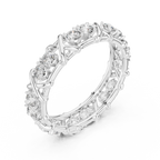Seraphine X-Crossover Lab Grown Diamond Eternity Band