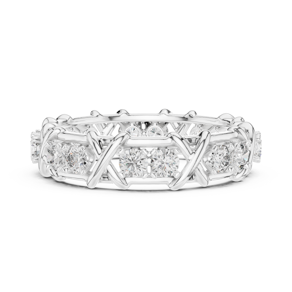 Seraphine X-Crossover Lab Grown Diamond Eternity Band
