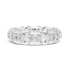 Seraphine X-Crossover Lab Grown Diamond Eternity Band