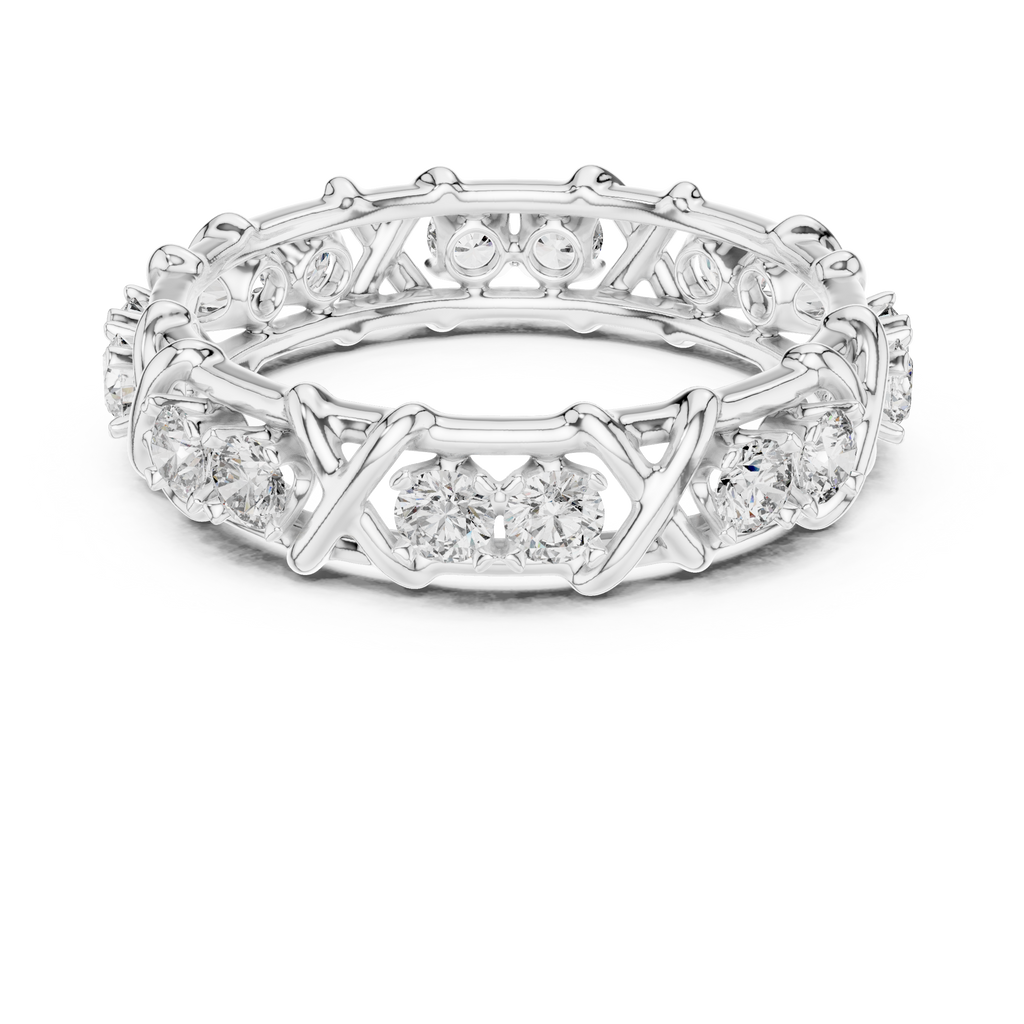 Seraphine X-Crossover Lab Grown Diamond Eternity Band