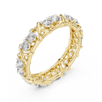 Seraphine X-Crossover Lab Grown Diamond Eternity Band