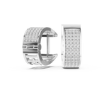 Wunderschöne Diamant-Creolen | Elegante Gold-Diamant-Creolen für Damen
